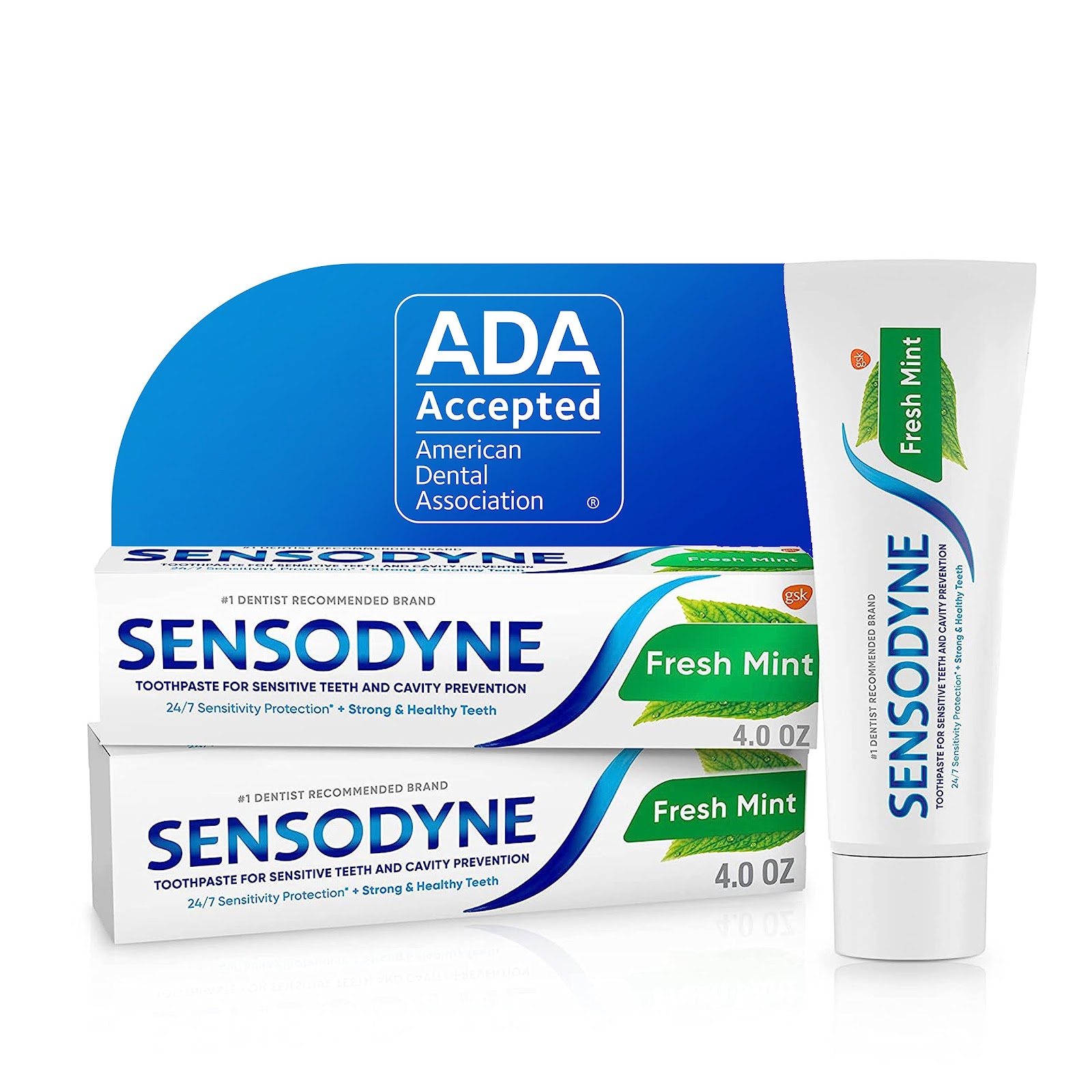 Sensodyne Rapid Relief Sensitive Toothpaste, Mint 3.4 Oz | Beat Sensitivity  Pain in 3 Days