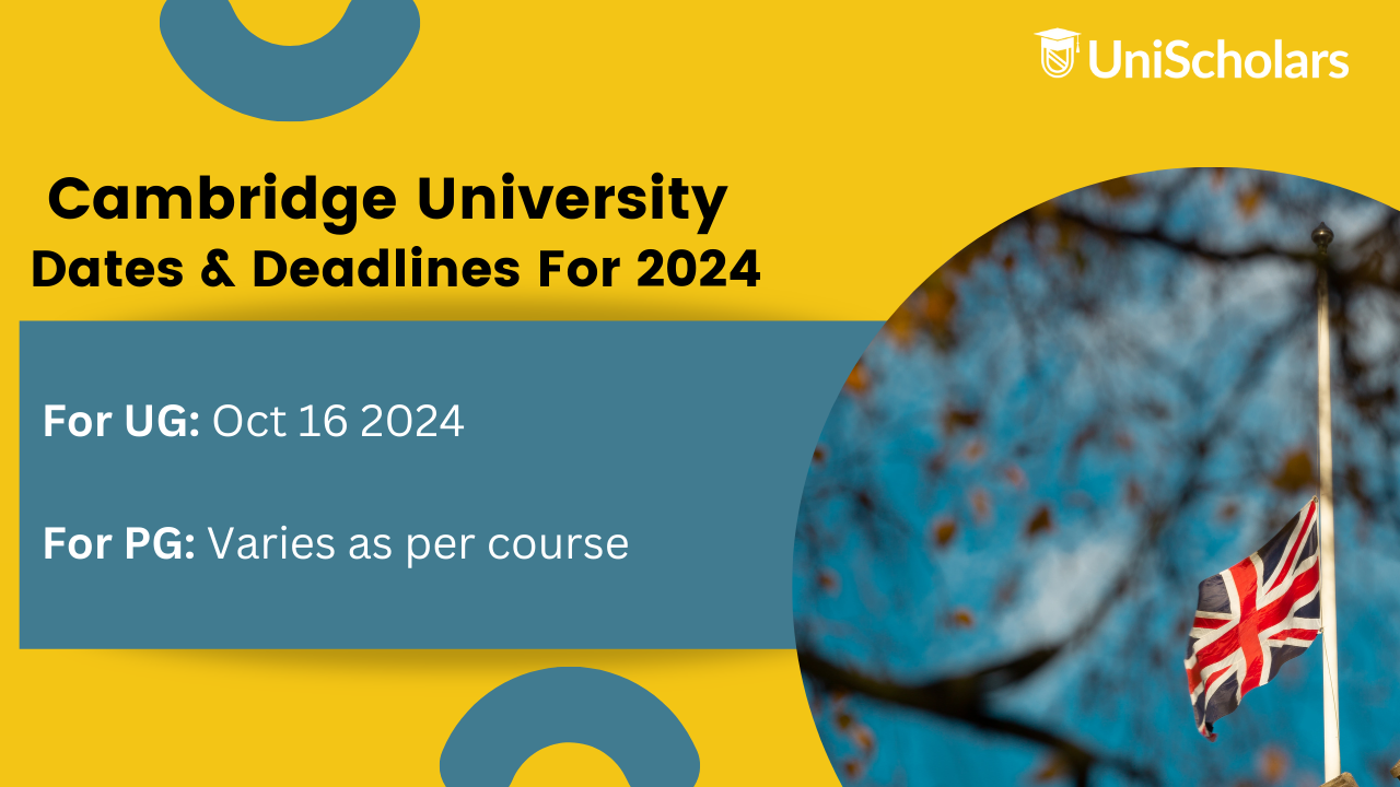 cambridge university admission deadlines for 2024