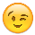 Winking Face Emoji (Apple/iOS Version)