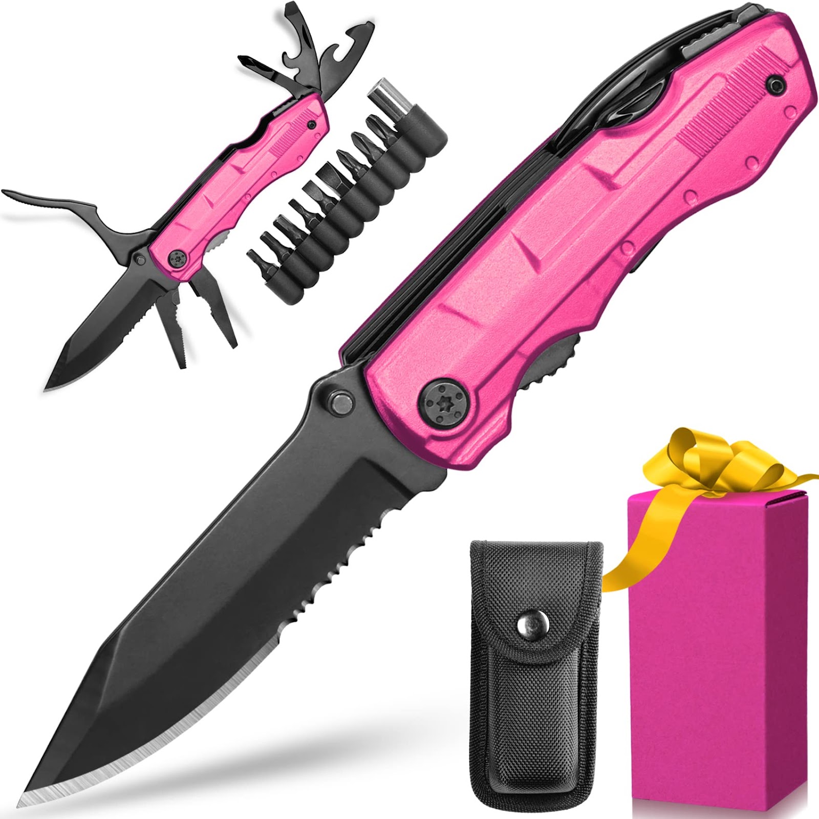 ZAVIT Pink Multitool Knife