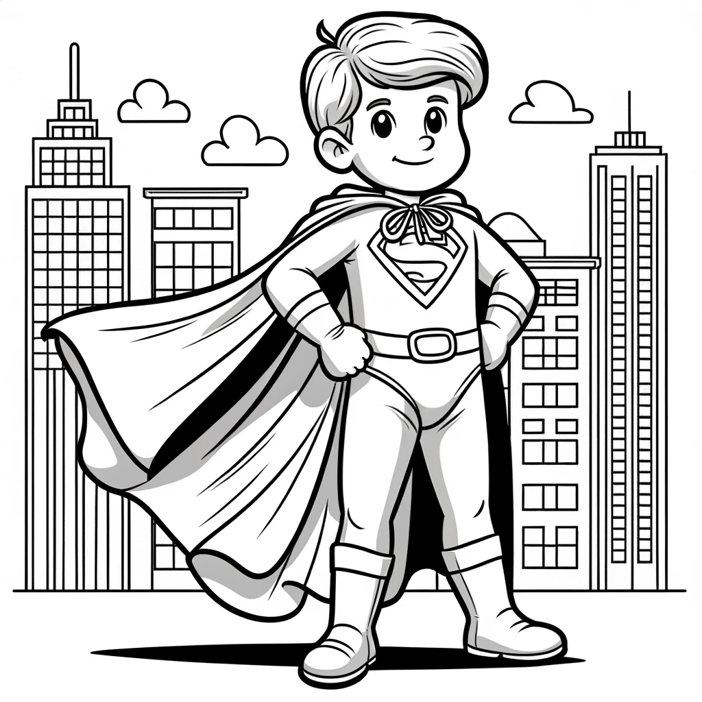 Desenhos para meninos de super herois