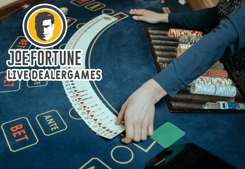 joe fortune live dealer games