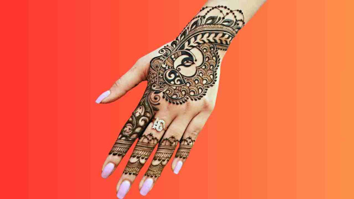 STYLISH MOROCCAN MEHNDI DESIGN FOR HANDS