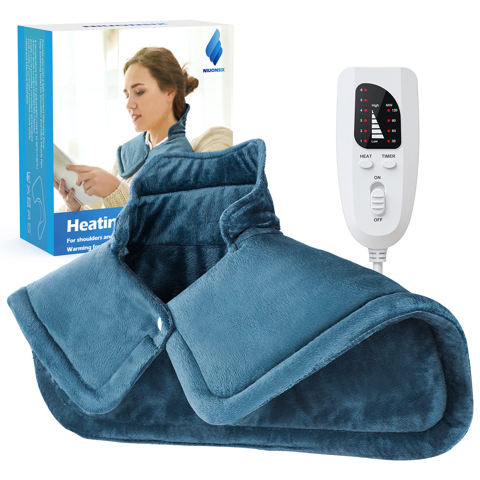 NIUONSIX Weighted Heating Pad