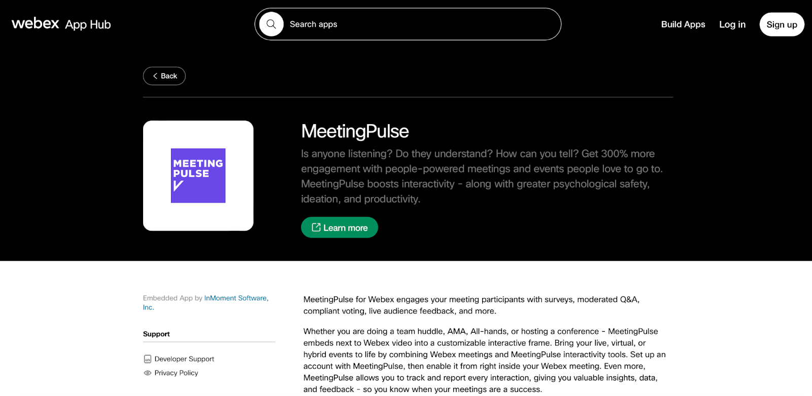 MeetingPulse - webex games