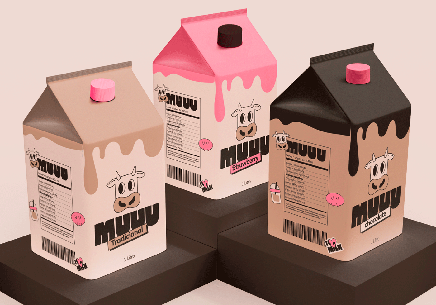 Artifact from the Experience Delight: Muuu Packaging Design & Visual Identity article on Abduzeedo