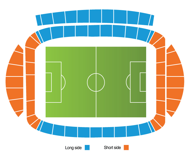 Estadio Coliseum Seating Plan