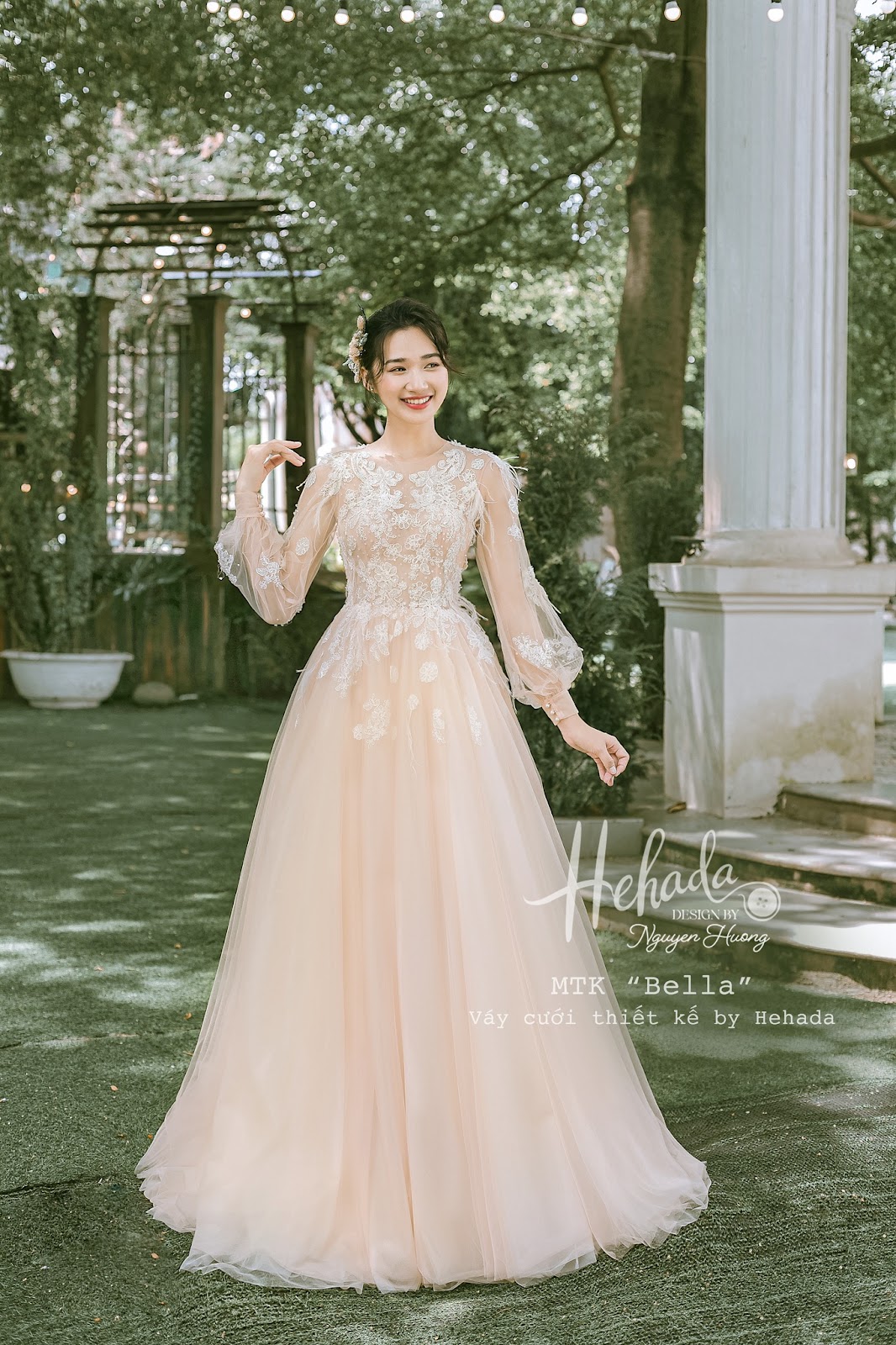 Form dáng váy cưới The Bella