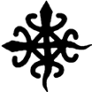 The Ghanaian Adinkra symbol Funtunfunefu-Denkyemfunefu (or " Siamese... |  Download Scientific Diagram