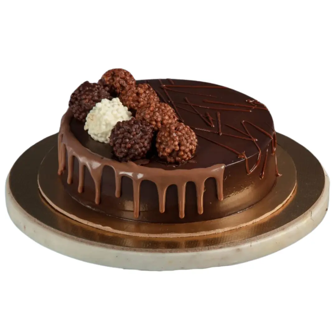 Chocolaty Truffle Cake by Belly Amy's