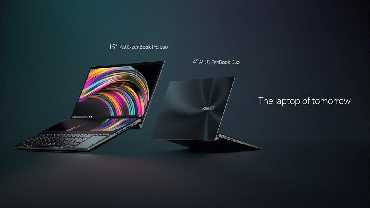 Asus ZenBook Pro Duo UX581, laptop dual screen terbaik