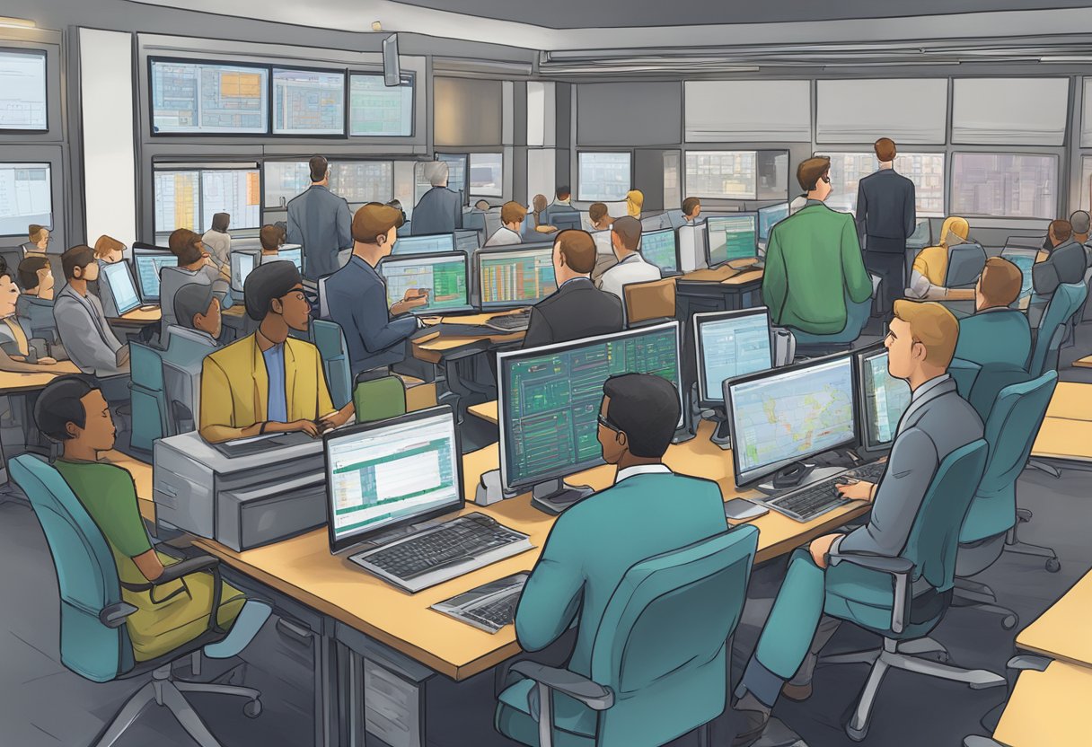 The scene shows the layout of the Jetset Trader System course at Trading Heroes24