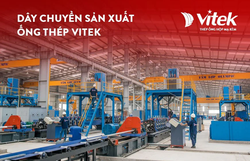 Nhà máy Mỹ Việt là nơi sản xuất thép ống hộp Vitek chất lượng cao, uy tín hàng đầu trên thị trường
