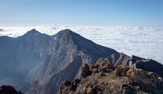 Gunung Raung, gunung terekstrem di Indonesia