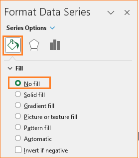 Remove fill color for Positive Var series
