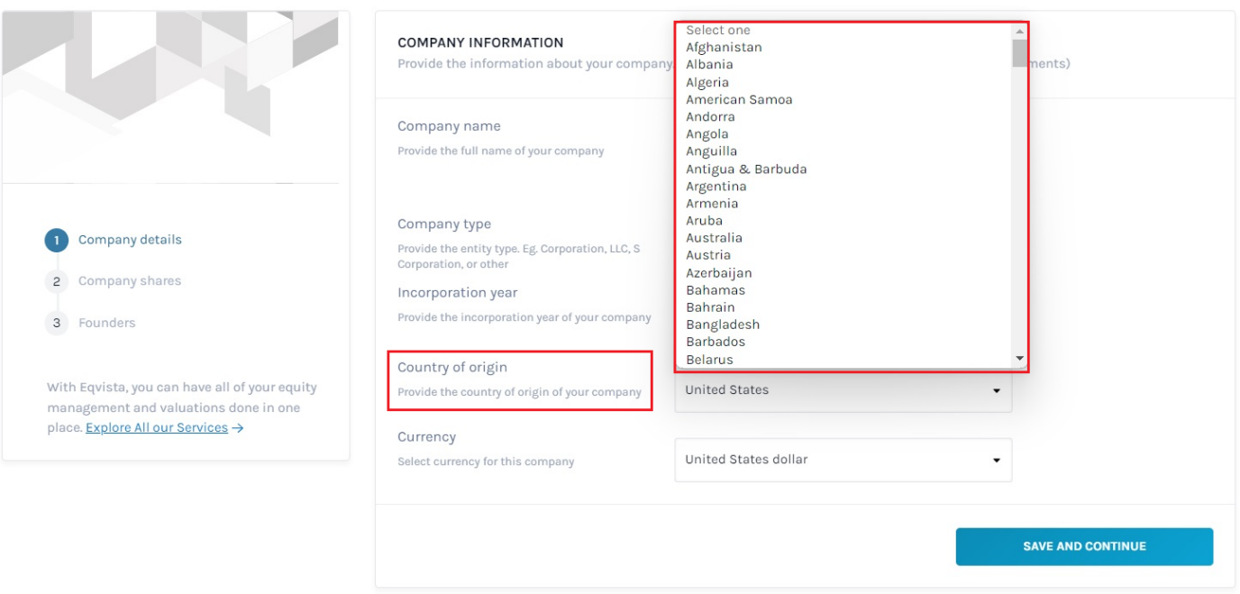 country of incorporation