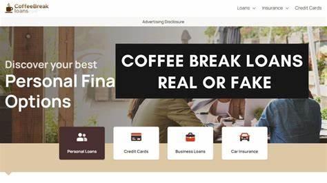 Review : Is Coffee break loans Real or fake ? - RealyFake