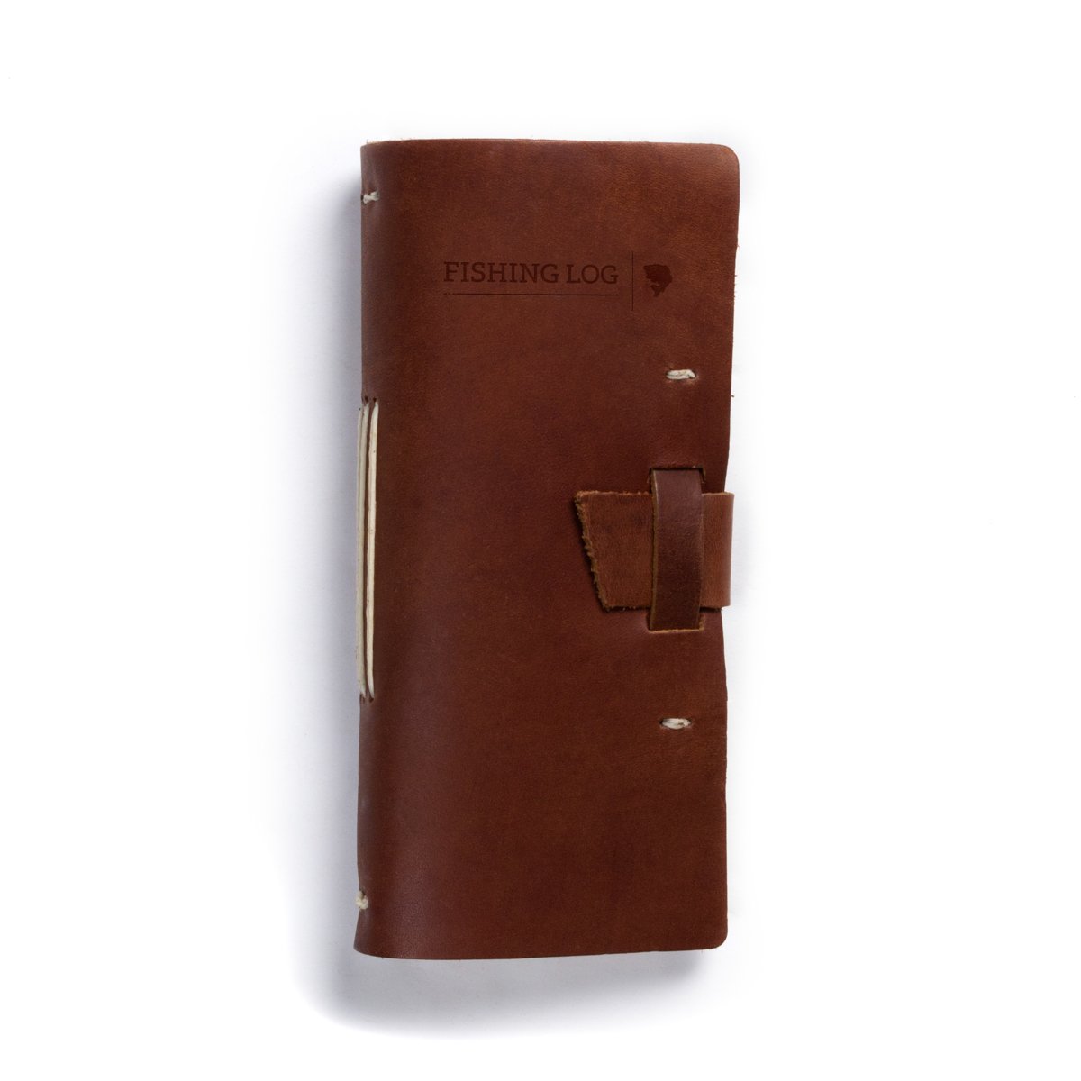 Rustico Leather Fishing Log Book