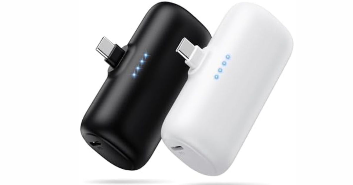  USB-C Power Bank (2-Pack) + Top 20 Travel Electronics Gadgets for Your Next Adventure