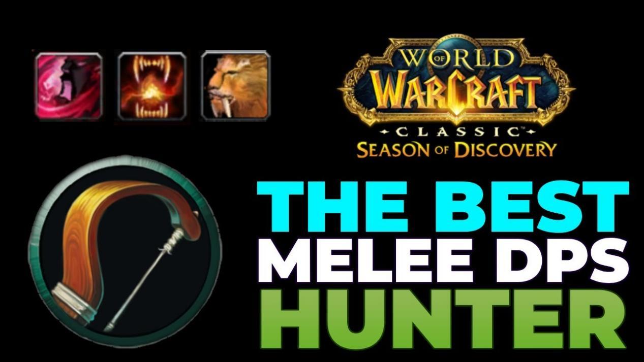 BEST MELEE Hunter 2H PvE DPS Build Season of Discovery - World of Warcraft