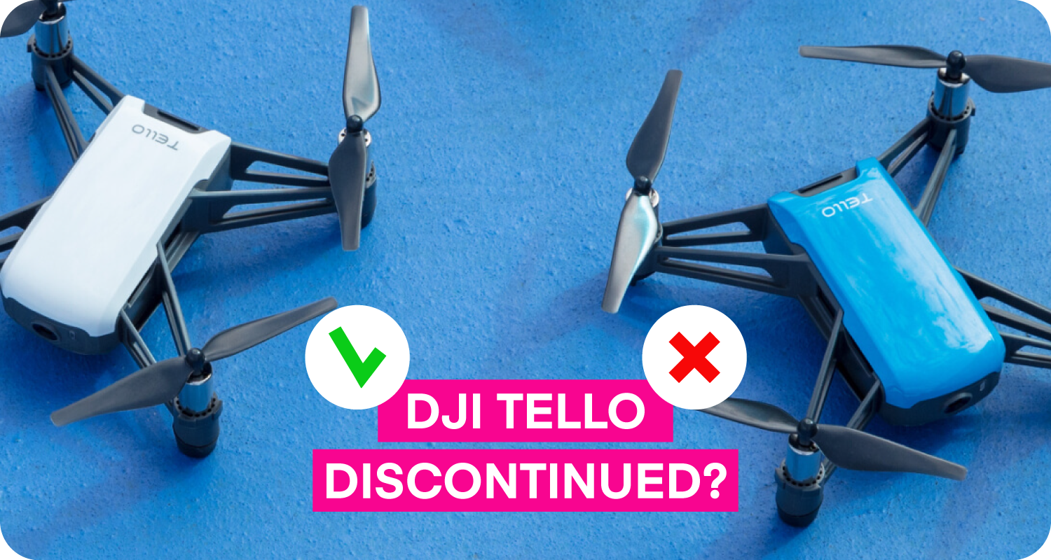 The DJI Tello drone is possibly discontinued.