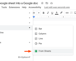 Sheets Google Doc functions