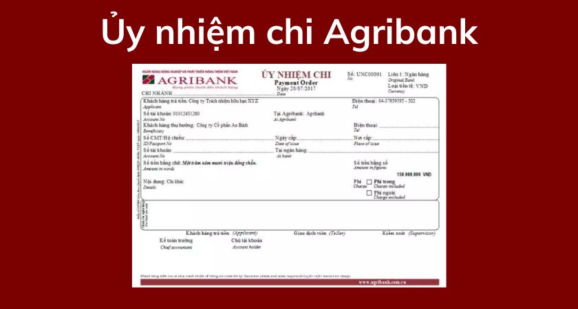 Ủy nhiệm chi Agribank