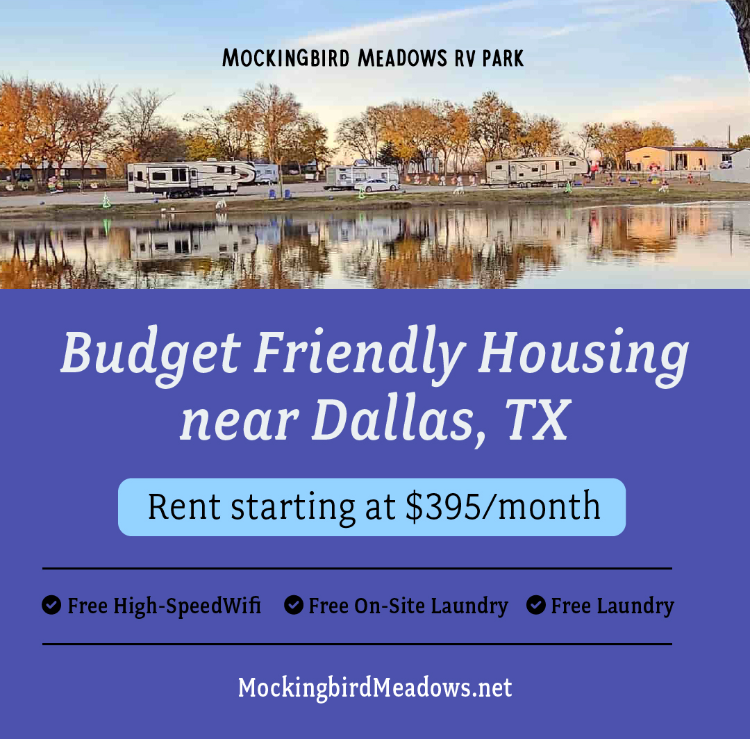 Mockingbird Meadows: Pioneering Budget-Friendly Long-Term RV Living in Dallas