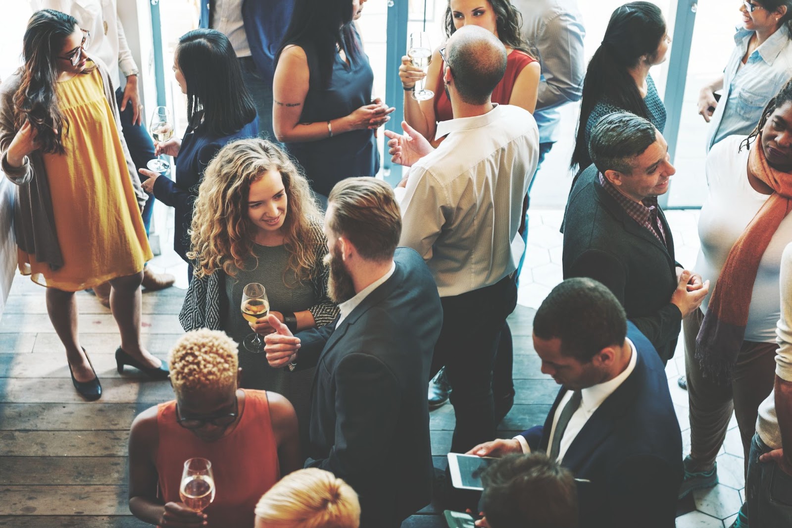 Networking em eventos
