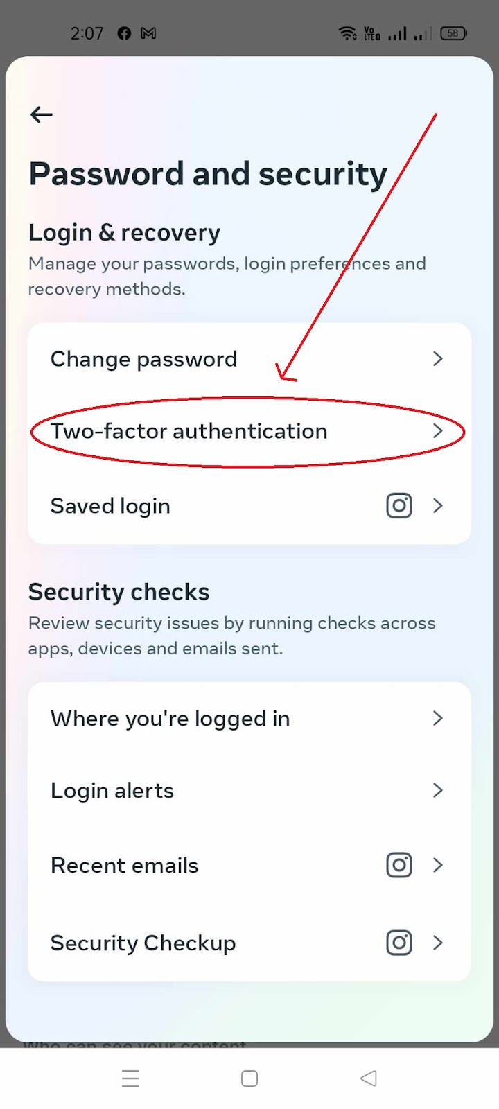 You've been logged out on Instagram - Two factor Authentication