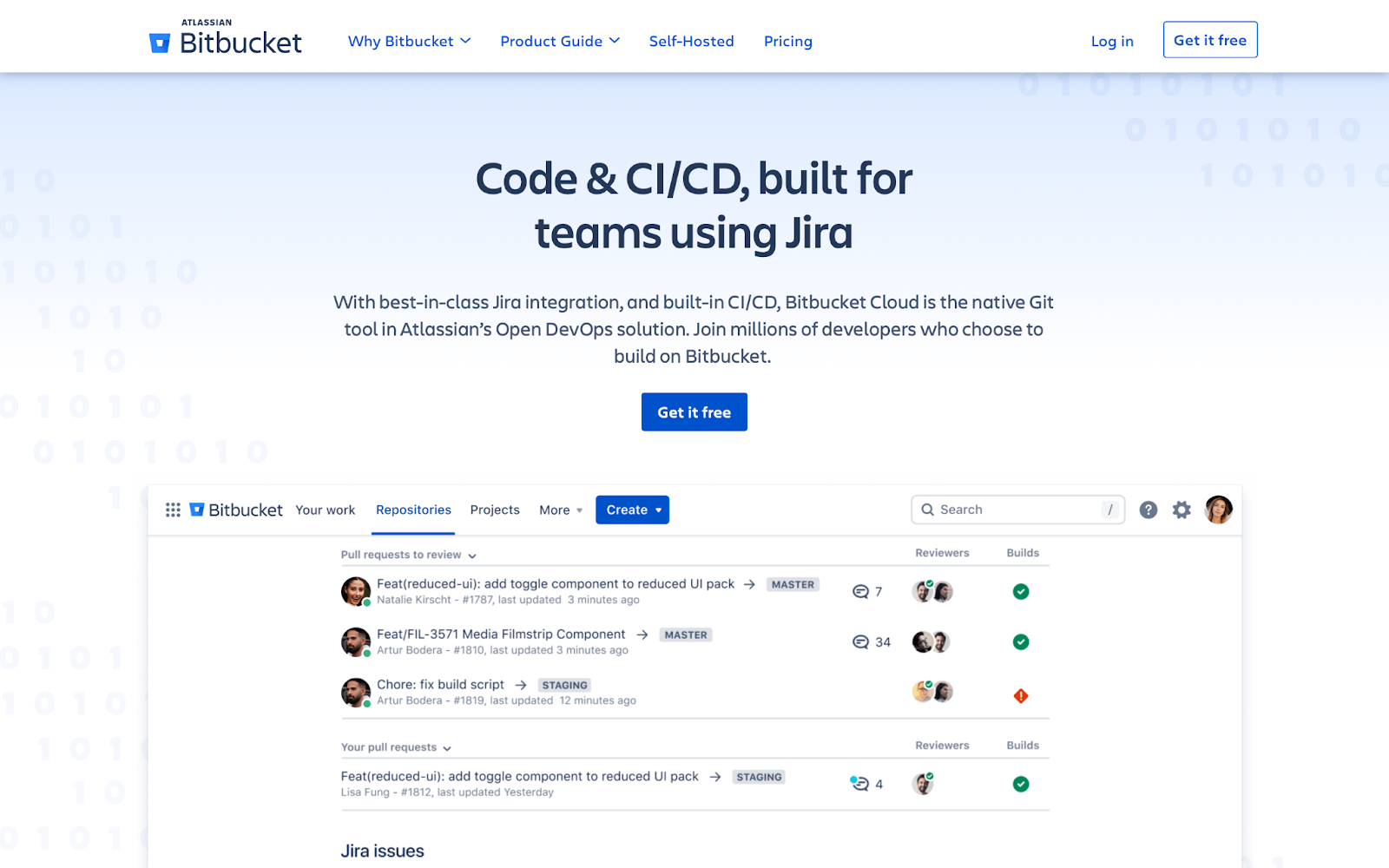 bitbucket vs. github comparison