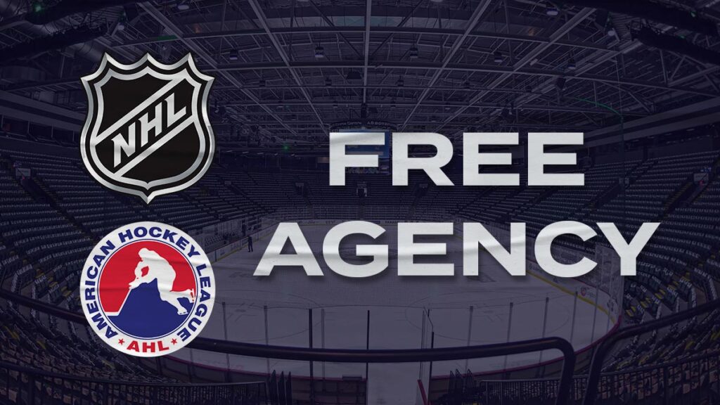 When can NHL teams negotiate with free agents