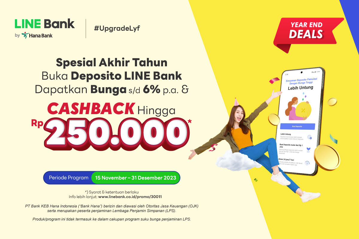 promo special akhir tahun LINE Bank