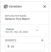 Rename the path flow report in GA4 as Behavior Flow Report