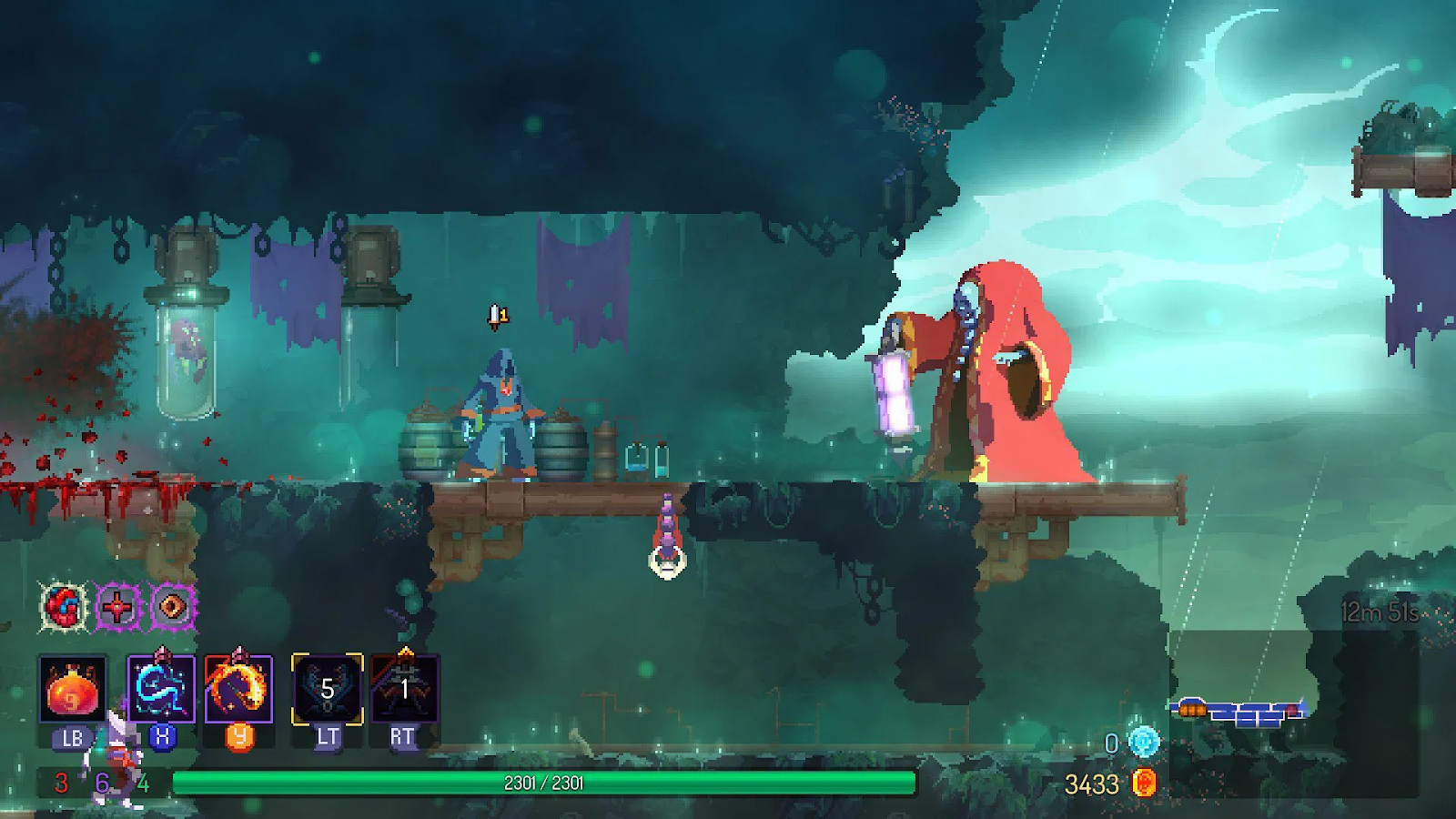 gameplay of dead cells