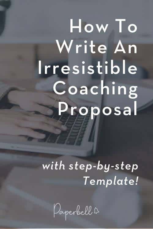 coaching proposal
