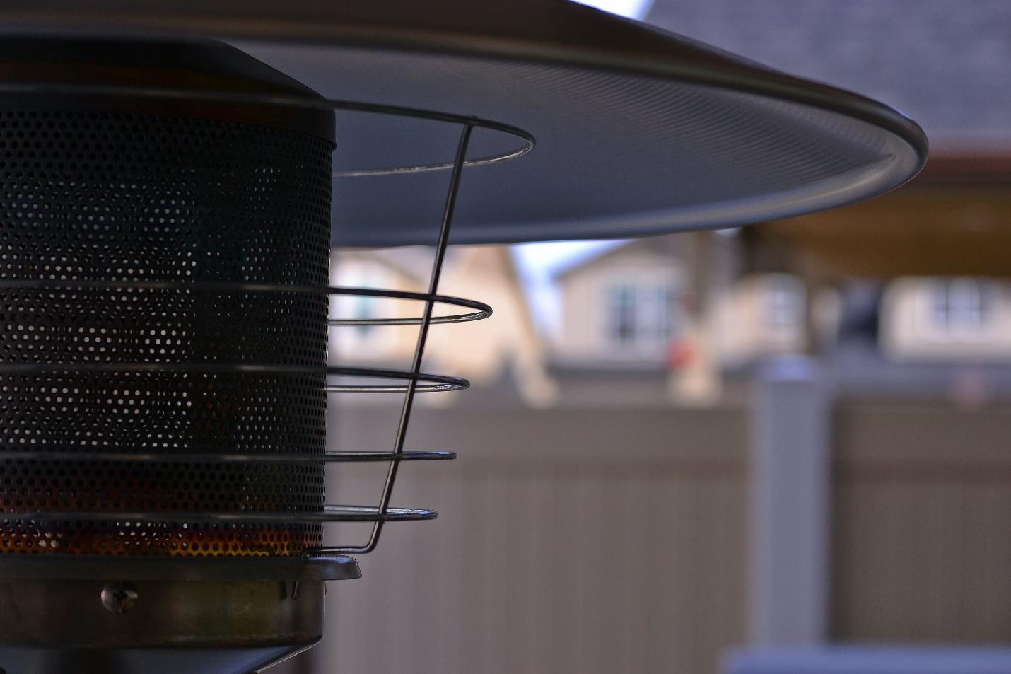 Close-up of a heater Description automatically generated
