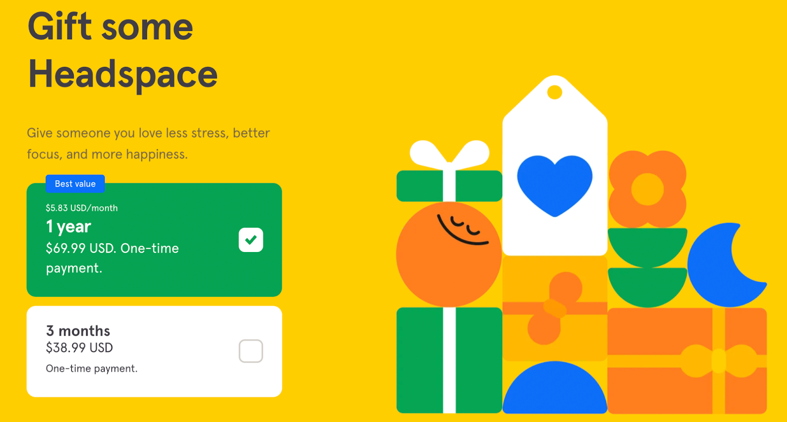 gift ideas for sales reps, headspace