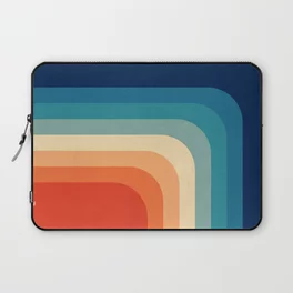 A Customized Laptop Sleeve, like this example with colored stripes, is a great idea for a graduation gift.
