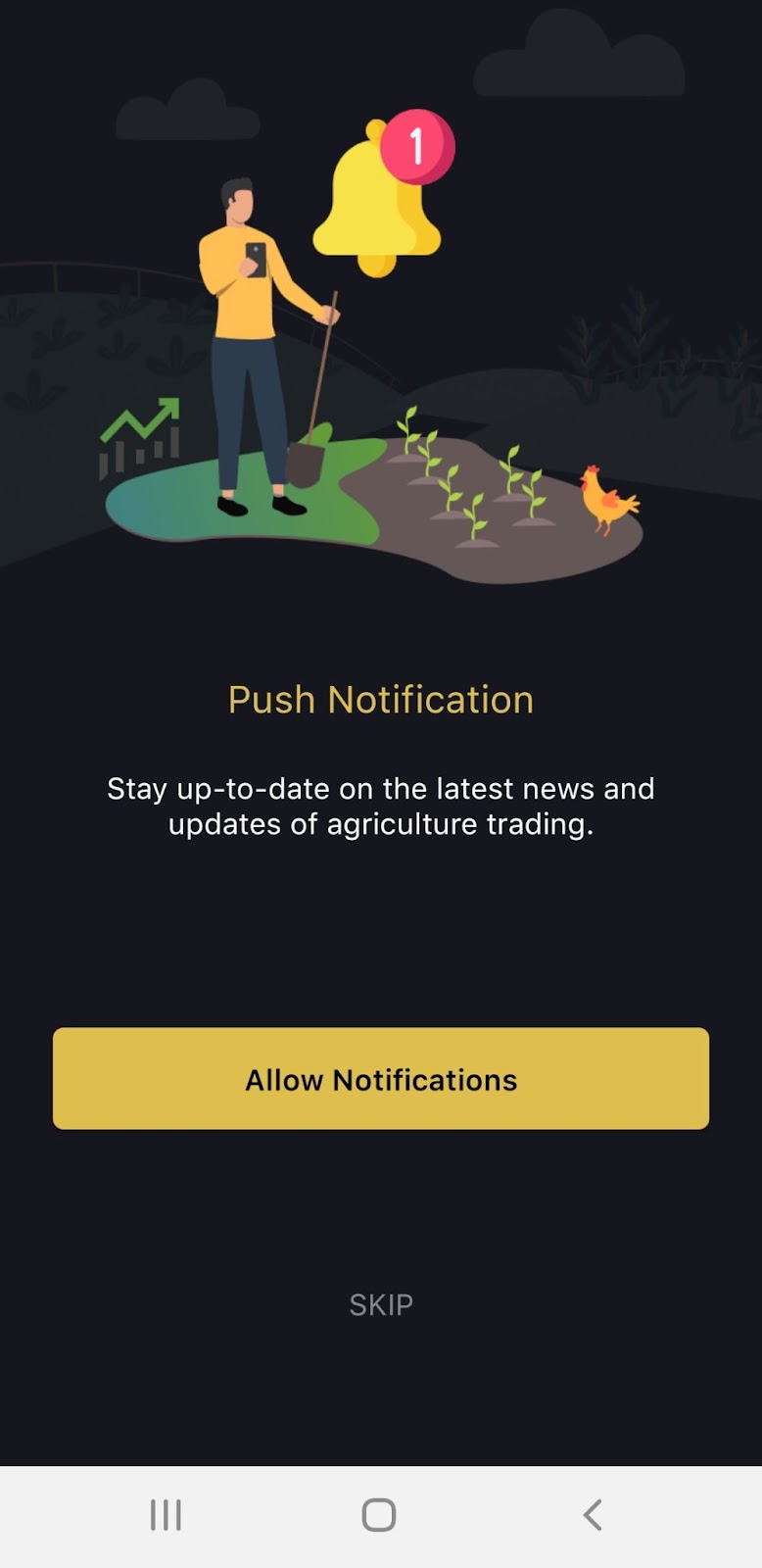 Trader PhD Push Notifications