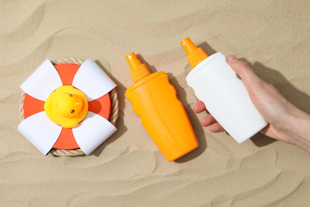 perbedaan sunscreen dan sunblock