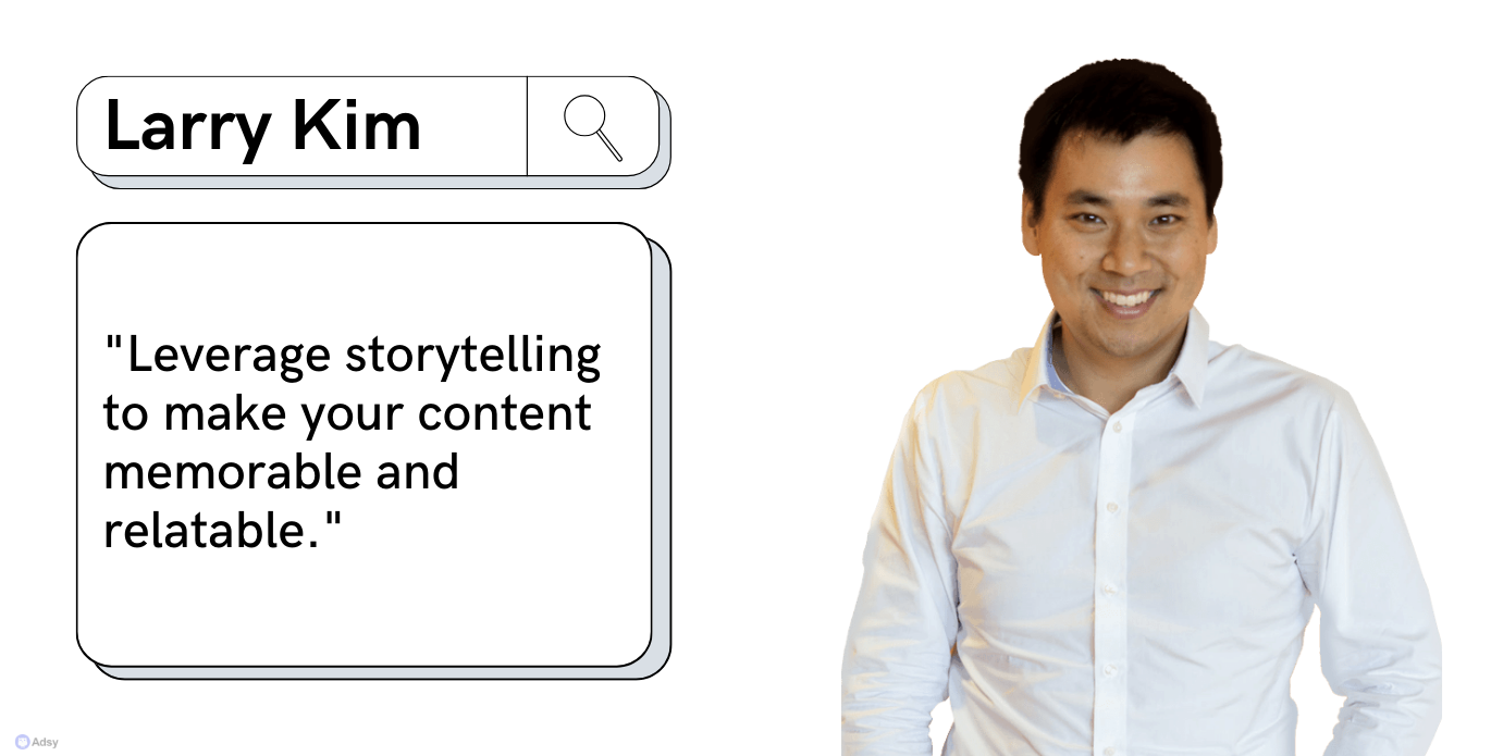 Larry Kim content writing tips