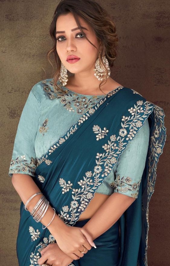 10 Stylish Winter Blouse Designs for Winter Wear Sarees