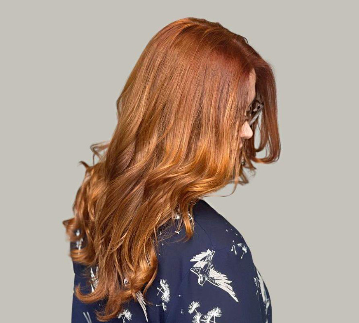 Fiery Copper hair color