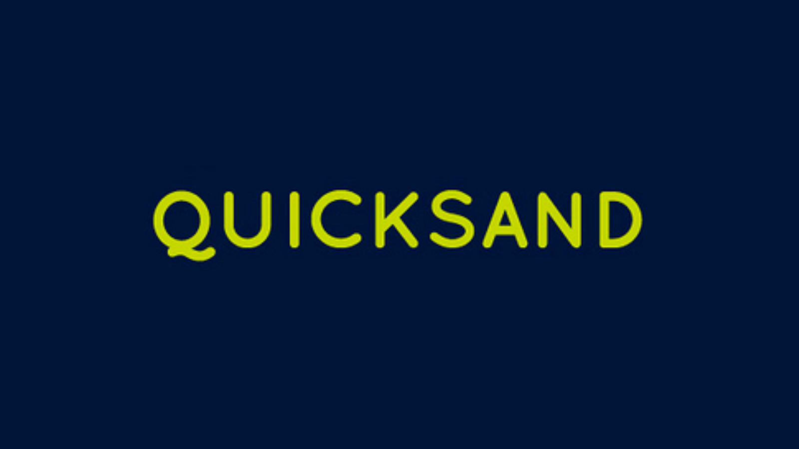 quicksand youtube thumbnail font