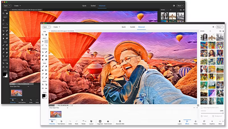 Adobe Photoshop -photo editing software