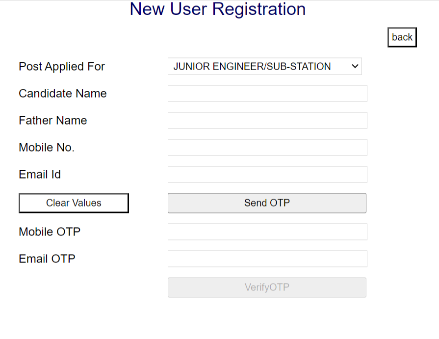 PSPCL JE Registration 2024 