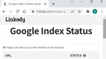Service Index Checker