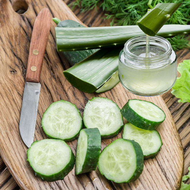 Cucumber and Aloe Vera