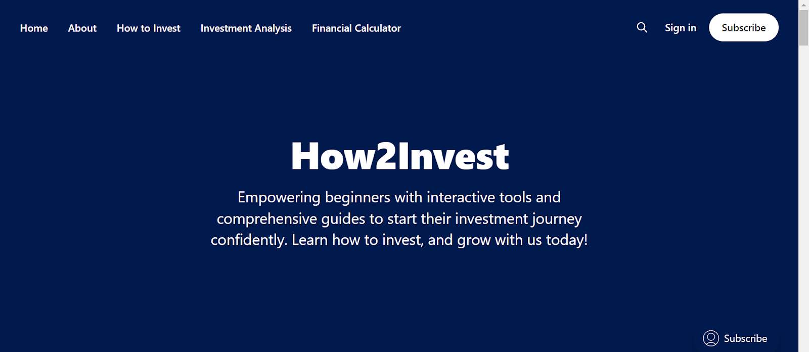How2invest
